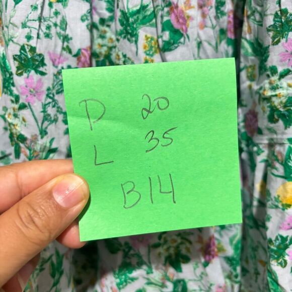 NWT J.Crew Women's Popover Tunic Dress Multicolor Small Winter Garden Floral - Picture 13 of 15